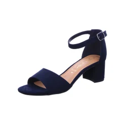 Selected By La.ra Sandaal Blauw