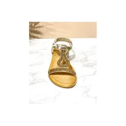 Selected By La.ra Sandaal Goud