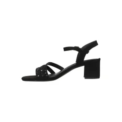 Selected By La.ra Sandaal Zwart