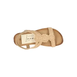 Selected By La.ra Sandaal Beige