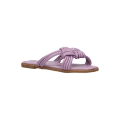 Selected By La.ra Slipper Paars