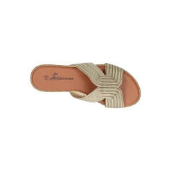 Selected By La.ra Slipper Goud