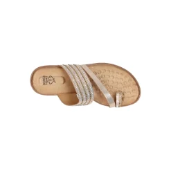 Selected By La.ra Slipper Goud