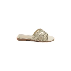 Selected By La.ra Slipper Goud