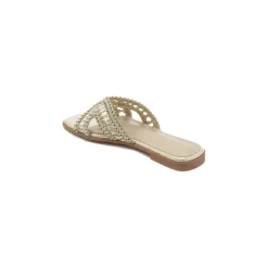 Selected By La.ra Slipper Goud