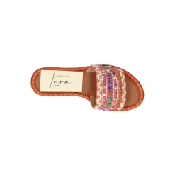 Selected By La.ra Slipper Oranje