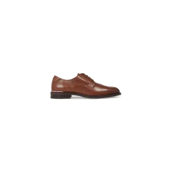 Tommy Hilfiger Geklede veterschoen Cognac
