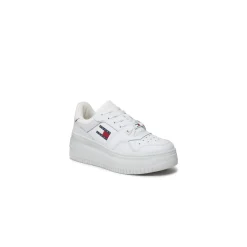 Tommy Jeans Lage sneaker Wit