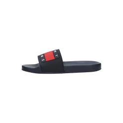 Tommy Jeans Slipper Blauw