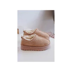 Unique For Olivia Slipper Beige