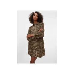 Vero Moda Kleedje Bruin