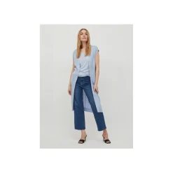 Vila Gilet Blauw