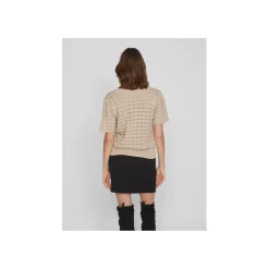 Vila T-shirt Beige