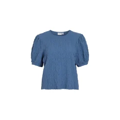 Vila T-shirt Blauw