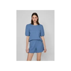 Vila T-shirt Blauw