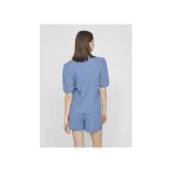 Vila T-shirt Blauw