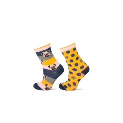 Yellow Moon Kous Multicolour